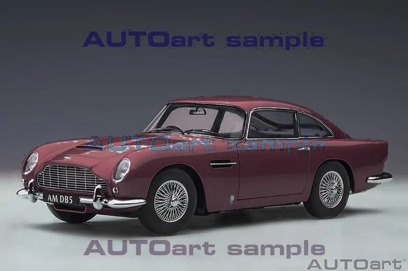 Aston Martin DB5 1964 dubonnet rosso/red )1:18 Autoart