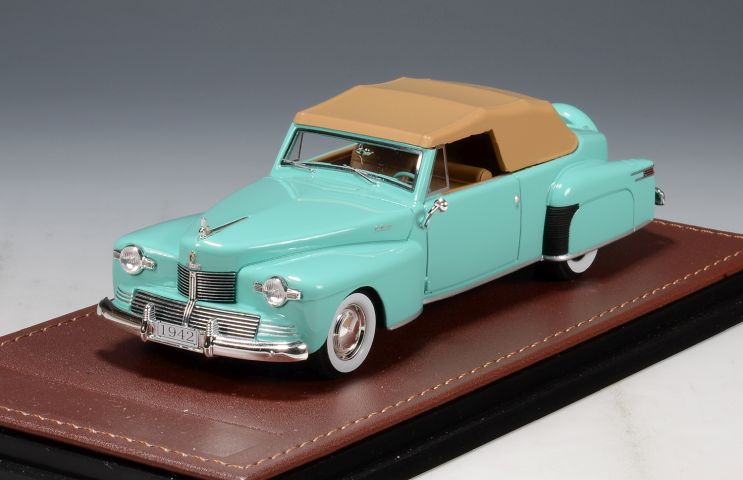 Lincoln Continental Cabriolet Open roof - Closed Suwanee Green 1942 GLM100804  1:43  GLM