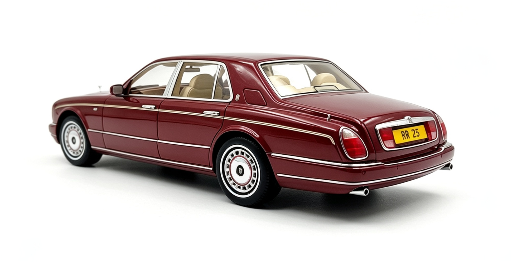 Rolls Royce RR Silver seraph sunset red 1:18 Cult Scale