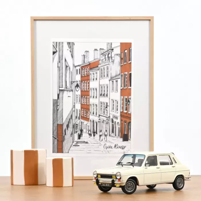 Simca 1100 Ti 1975 Tacoma Weiss 1:18 Norev