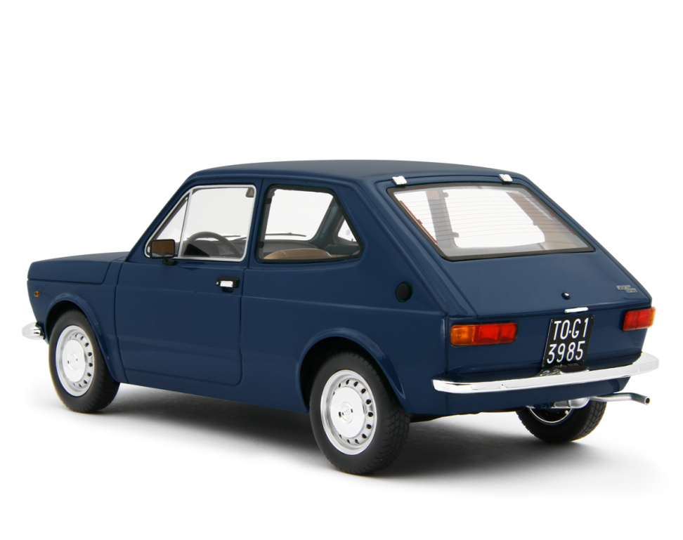 FIAT 127 1° SERIE 1972 3 PORTE Dunkelblau LM176F 1:18 Laudoracing Model