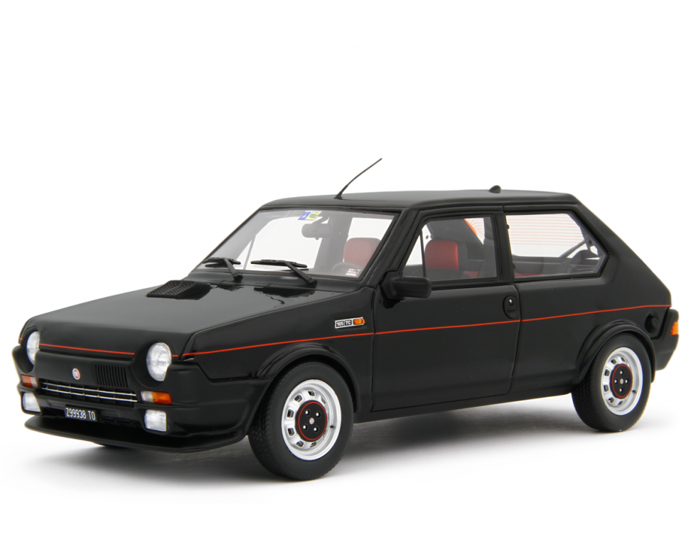 Fiat Ritmo 105 TC 1981 Schwarz LM186D 1:18 Laudoracing Model