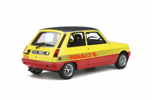 RENAULT 5 TS MONTE CARLO JAUNE 1978 OT891 1:18 Otto Models