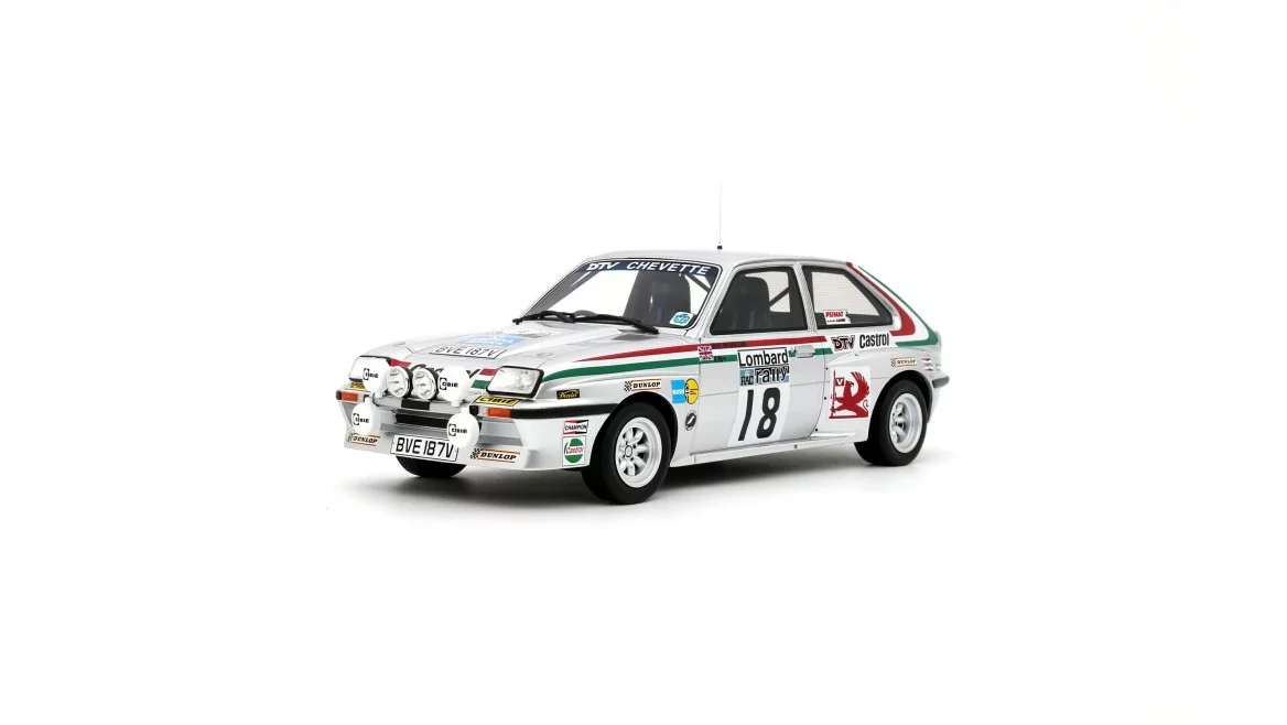 VAUXHALL CHEVETTE 2300 HSR GREY JIMMY MCRAE / MIKE NICHOLSON LOM  OT1225 1:18 Otto Models