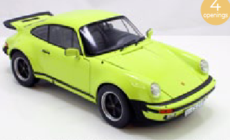 PORSCHE 911 TURBO 3,0 1976 LIGHT GREEN 1:18 Norev