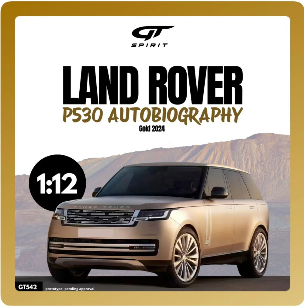  RANGE ROVER P530 AUTOBIOGRAPHY SUNSET GOLD 2024 GT542 1:12 GT Spirit