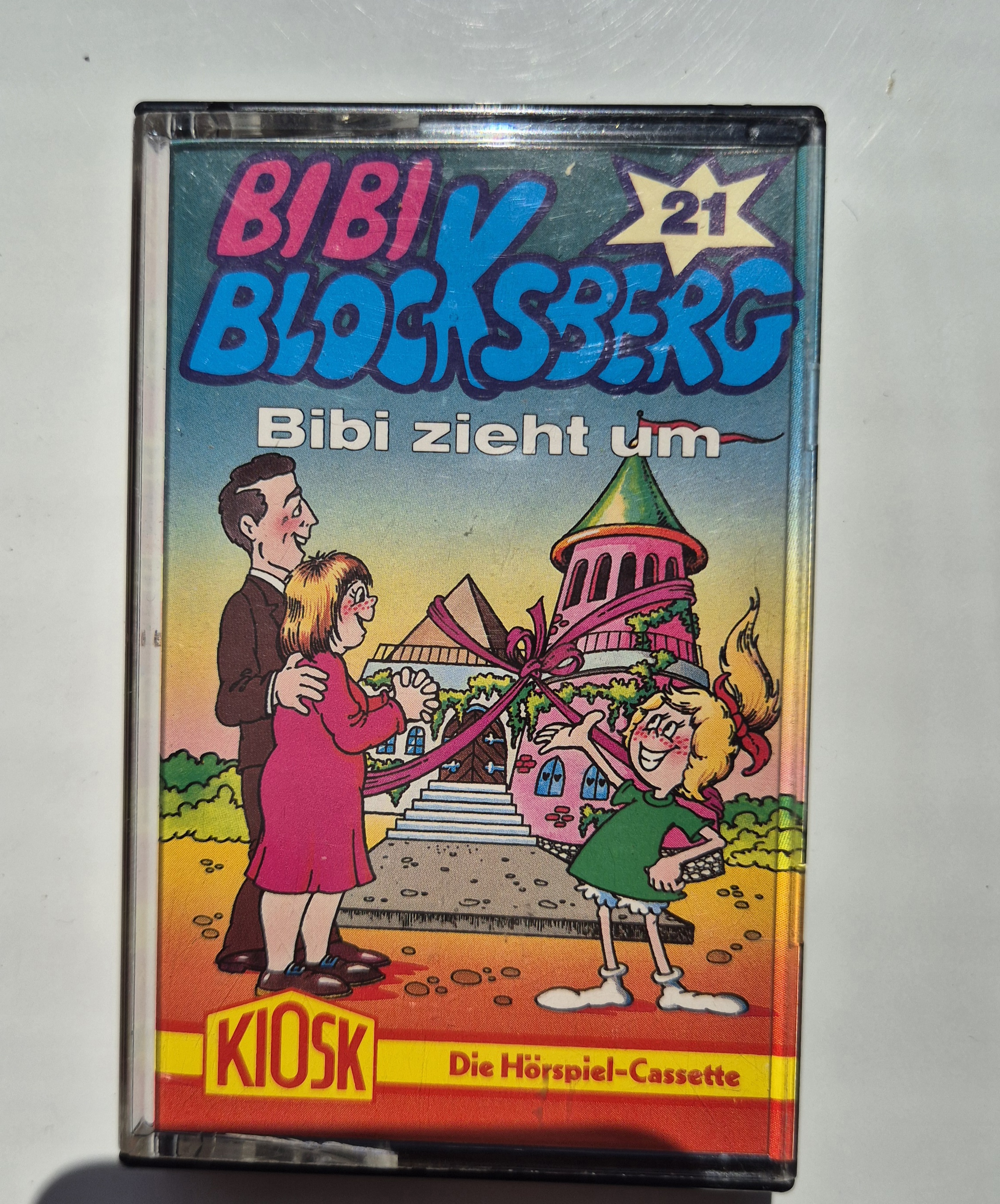 Bibi Blocksberg 21 Bibi zieht um*80s alte Auflage* Hörspiel MC *Kult*  