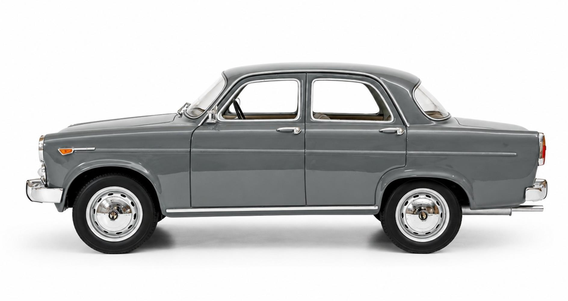 Alfa Romeo Giulietta Ti (101) grey 61-64 1:18 Cult Scale