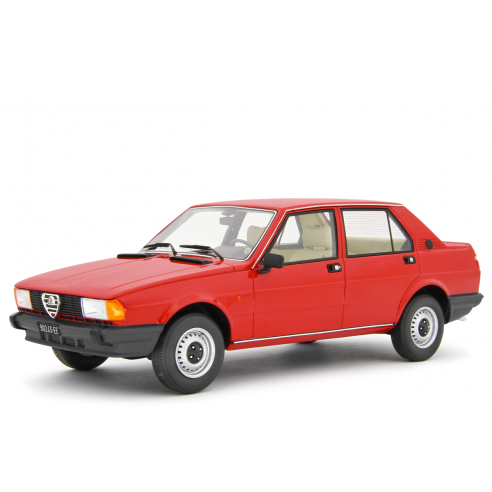 Alfa Romeo Giulietta 1.6 - 1.8 1980 Rosso Alfa LM205G 1:18 1:18 Laudoracing Model