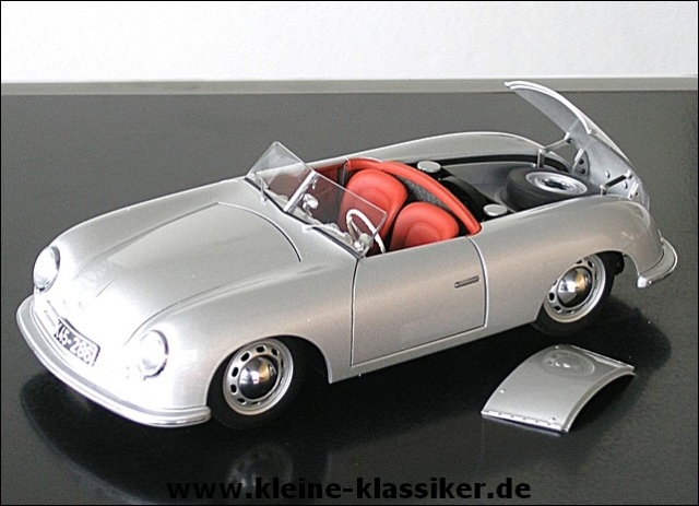 Porsche 356 No.1 1948 silber 1:18 Autoart