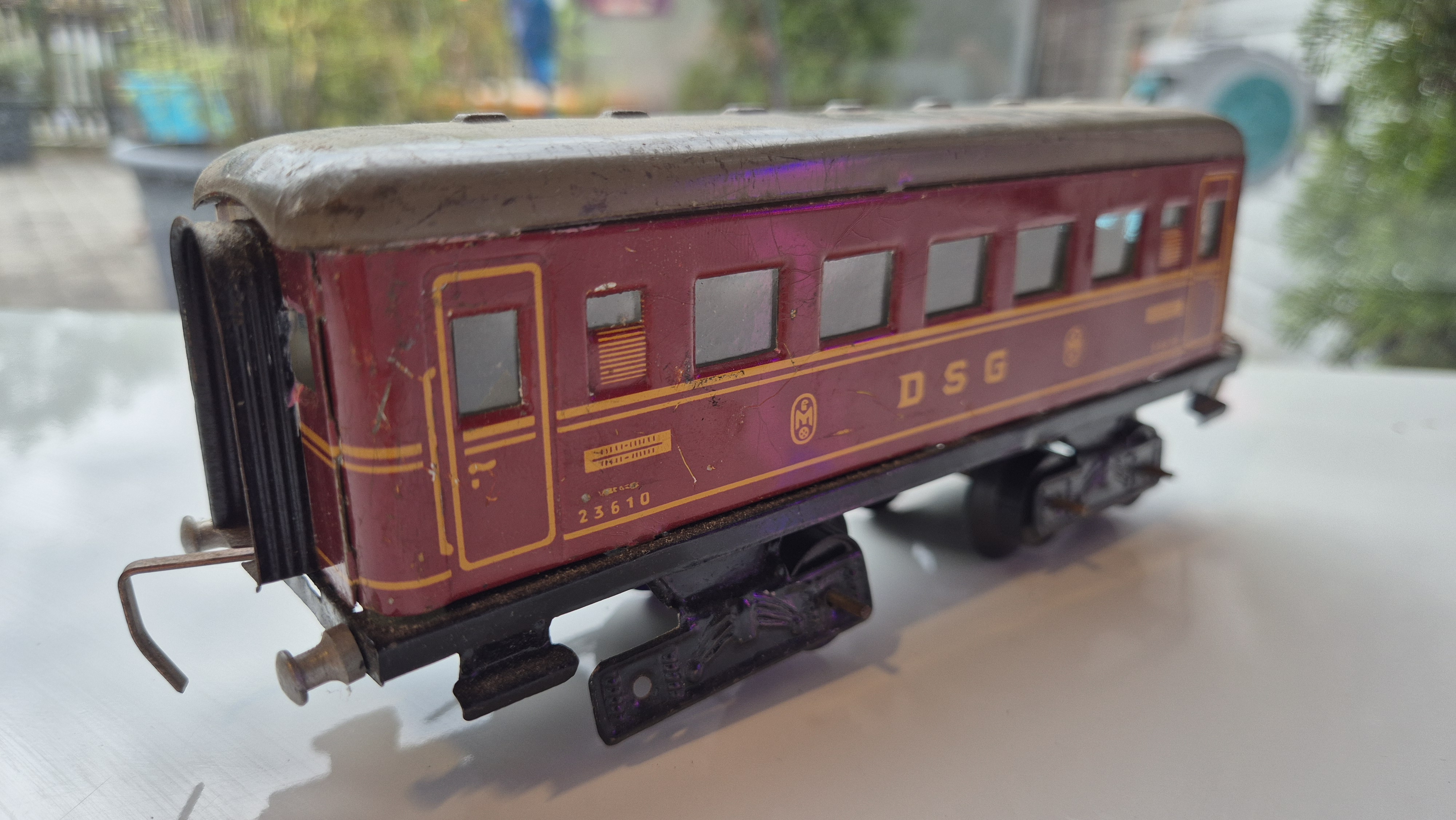 Personenwagen Spur 0 DSG HWN Heinrich Wimmer 