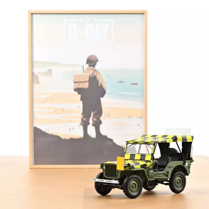 Jeep Armee 1944 Follow Me 1:18 Norev 
