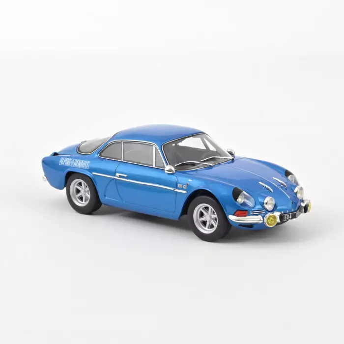 Alpine A110 1600S 1972 Blue with Sidelogo 1:18 Norev