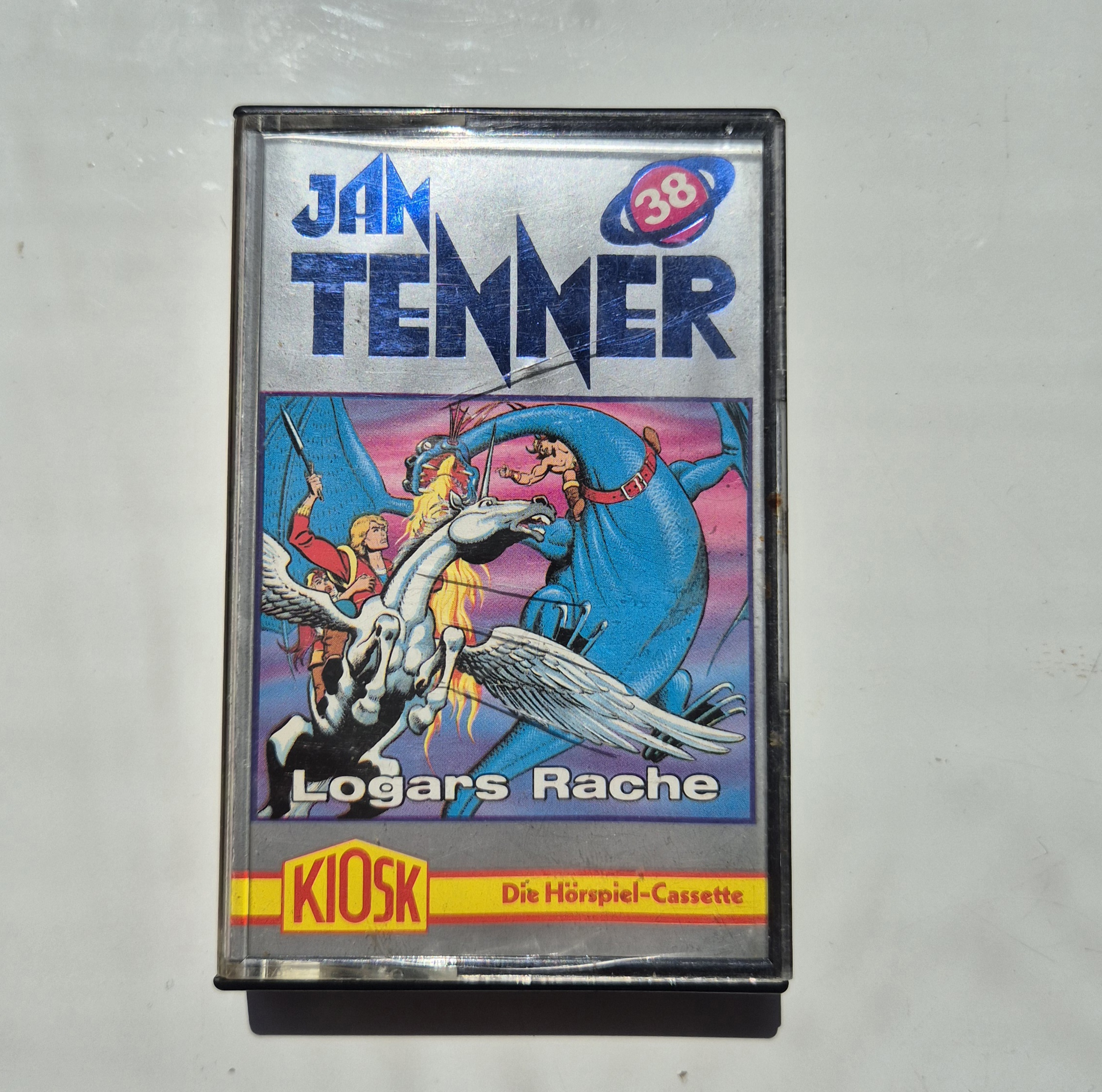 Jan Tenner 38 Logars Rache*80s alte Auflage* Hörspiel MC *Kult*  