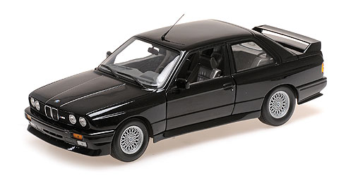 BMW M3 (E30) 1987 BLACK METALLIC 1:18 Minichamps