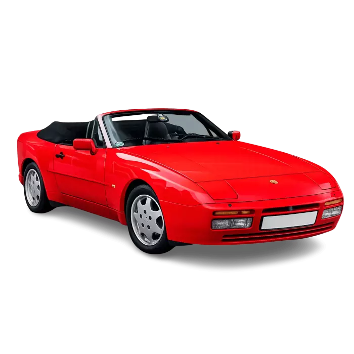 Porsche 944 S2 Cabriolet 1989 Indischrot 1:18 Norev