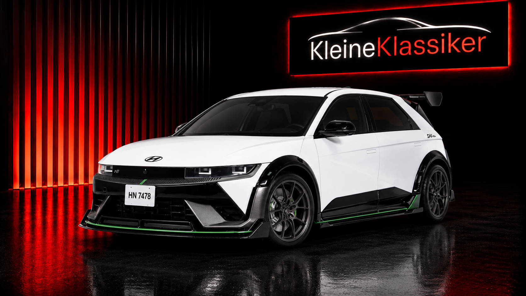 Hyundai Ioniq 5N DK Edition Atlas White Matt 2025 OT1227 1:18 Otto Models 