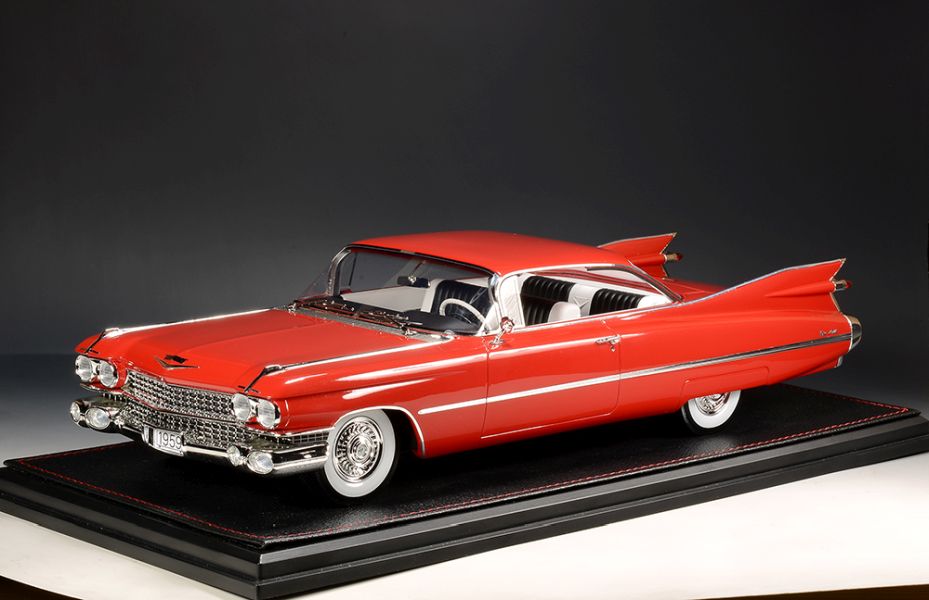 Cadillac Coupe Deville - Seminole Red 1959 GLM1959601 1:18 GLM 