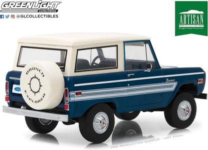Ford Bronco Explorer blue/white 1966 1:18 Greenlight