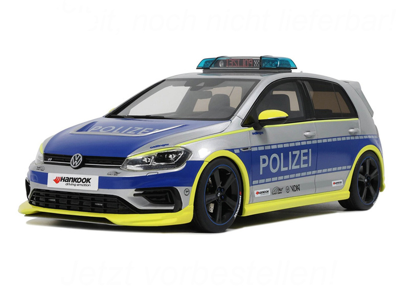 VW Golf MKVII R Öttinger Polizei 2018 OT1117 1:18 Otto Models 