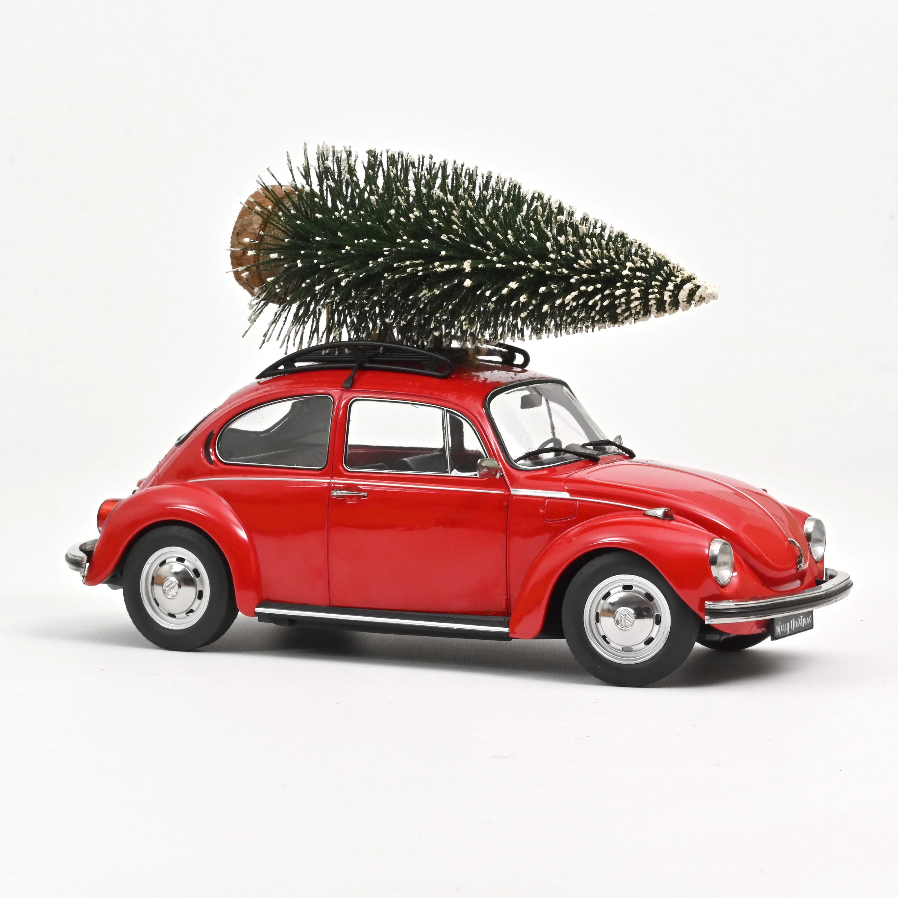 VW Käfer 1303 1973 Rot Weihnachten  1:18 Norev