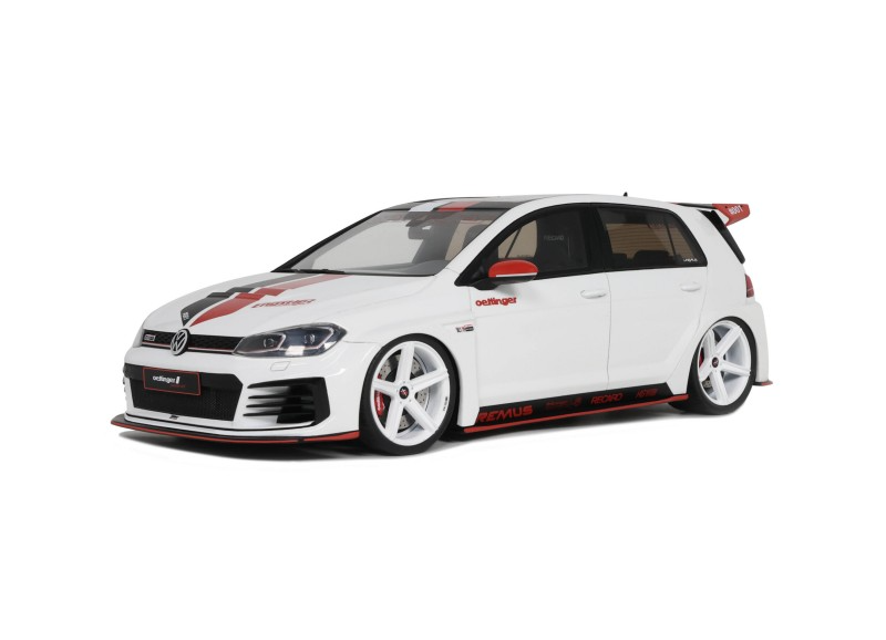 VW Golf VII GTI Oettinger Pure White 2019 OT1050 1:18 Otto Models