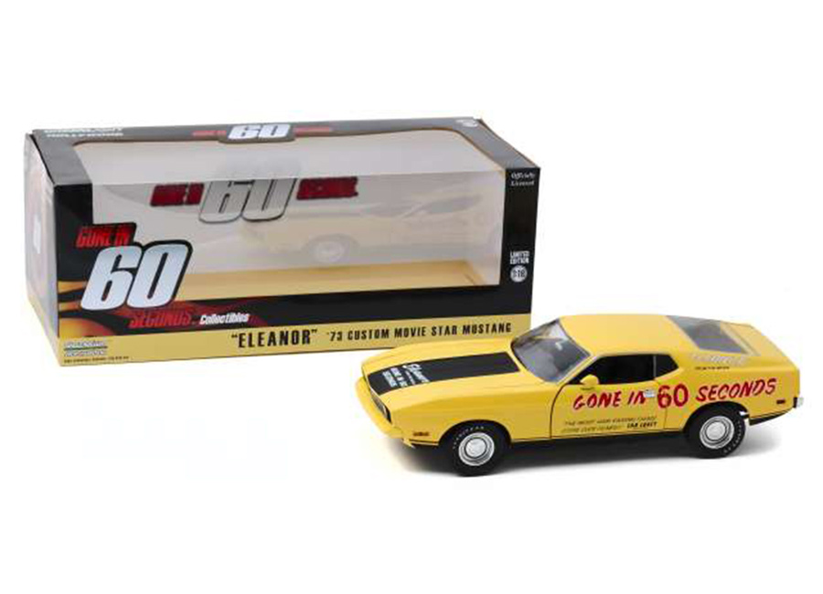 Ford Mustang Mach I Eleanor Gone in 60 Seconds 1974 1:18 Greenlight