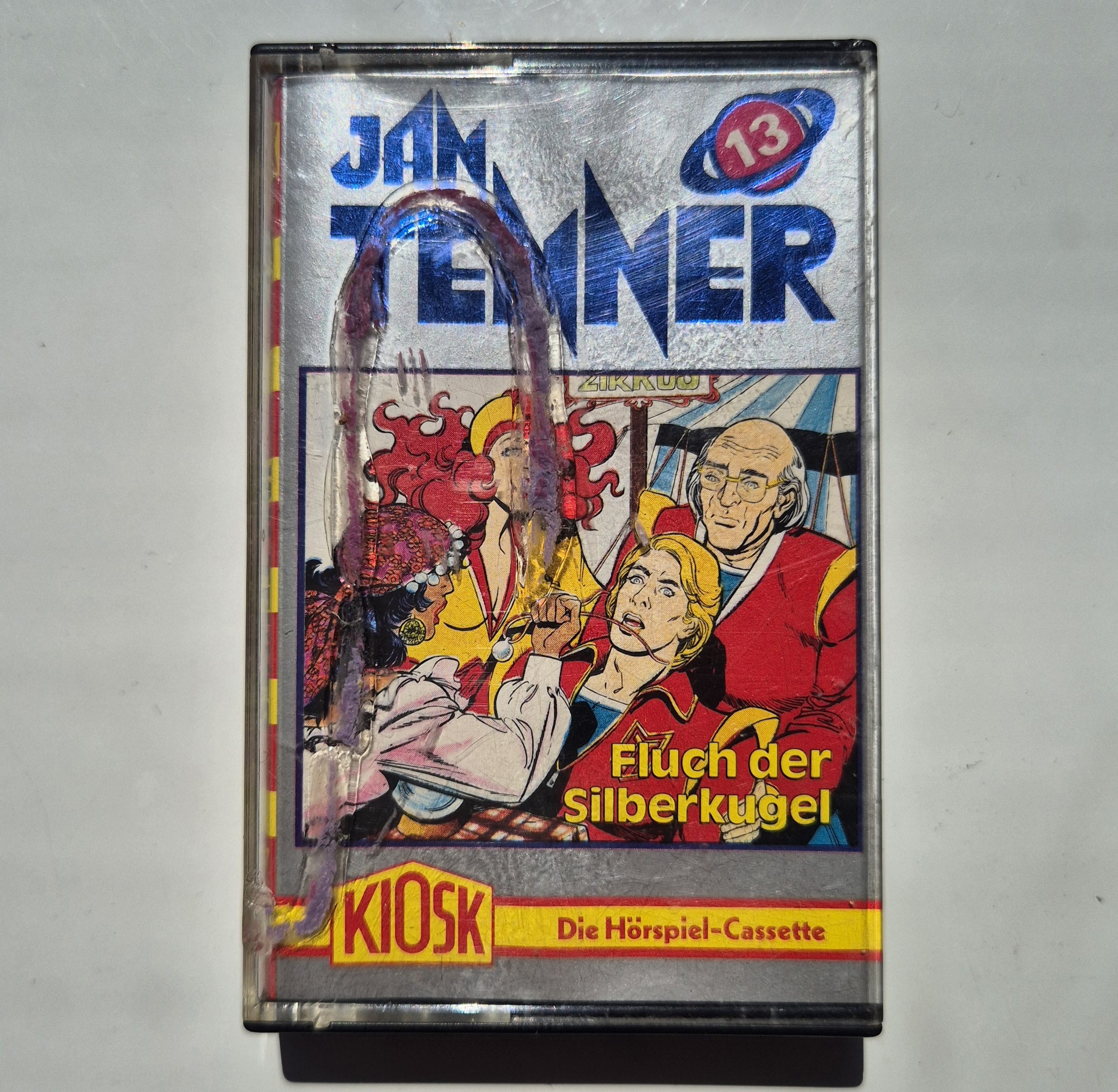 Jan Tenner 13 Fluch der Silberkugel*80s alte Auflage* Hörspiel MC *Kult*