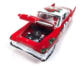 Plymouth fury 1960 Richard Petty XMAS Edition 1:24 Autoworld