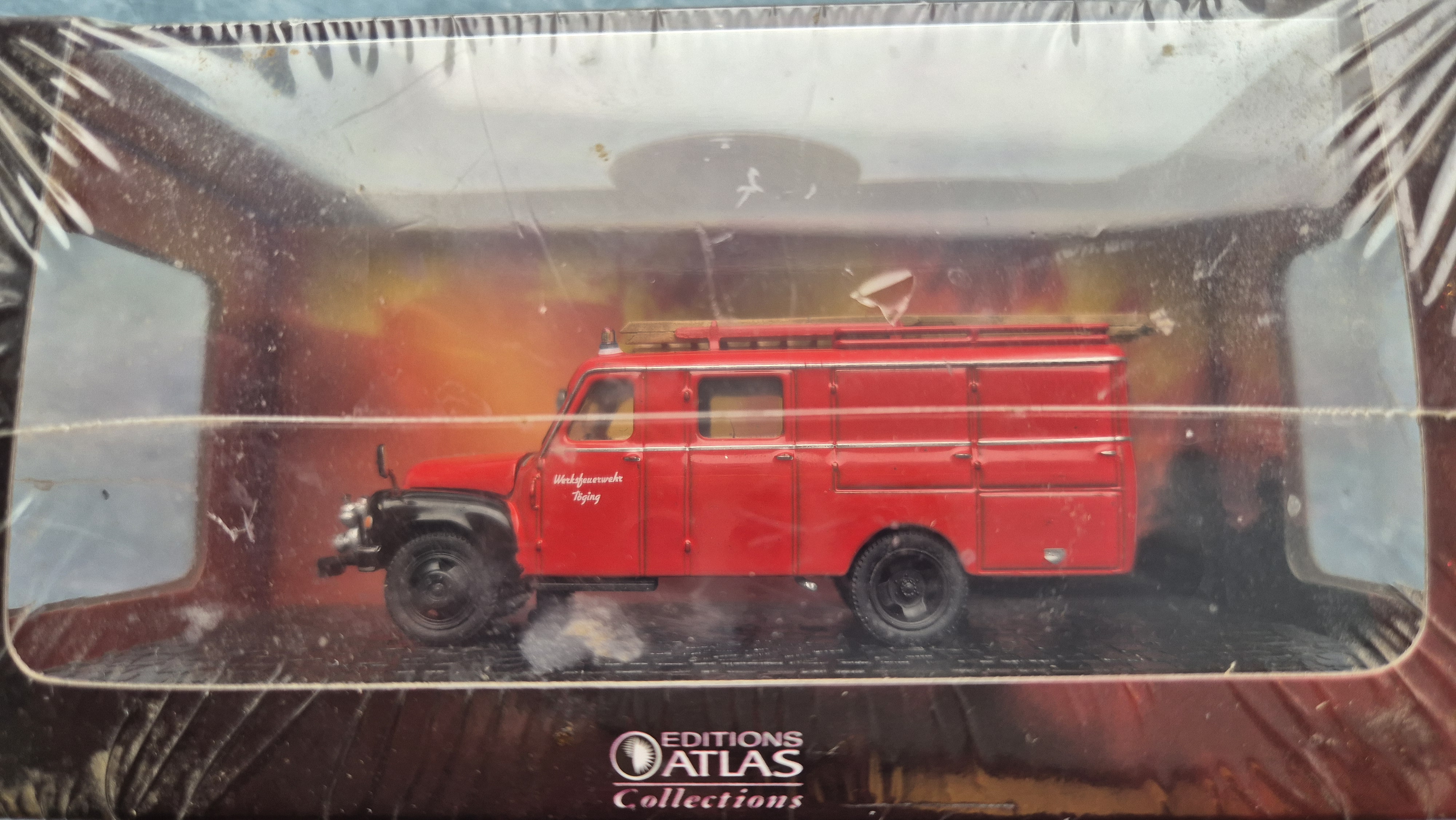 Hanomag L28 Werksfeuerwehr Töging 1:43 Atlas 