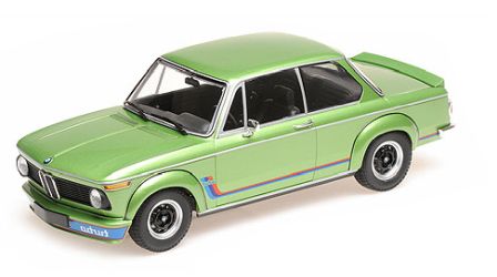 BMW 2002 Turbo 1973 grün metallic1:18 Minichamps