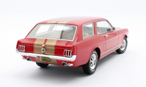 Ford Mustang Intermeccanica Wagon red 1965 1:18 Cult Scale Models