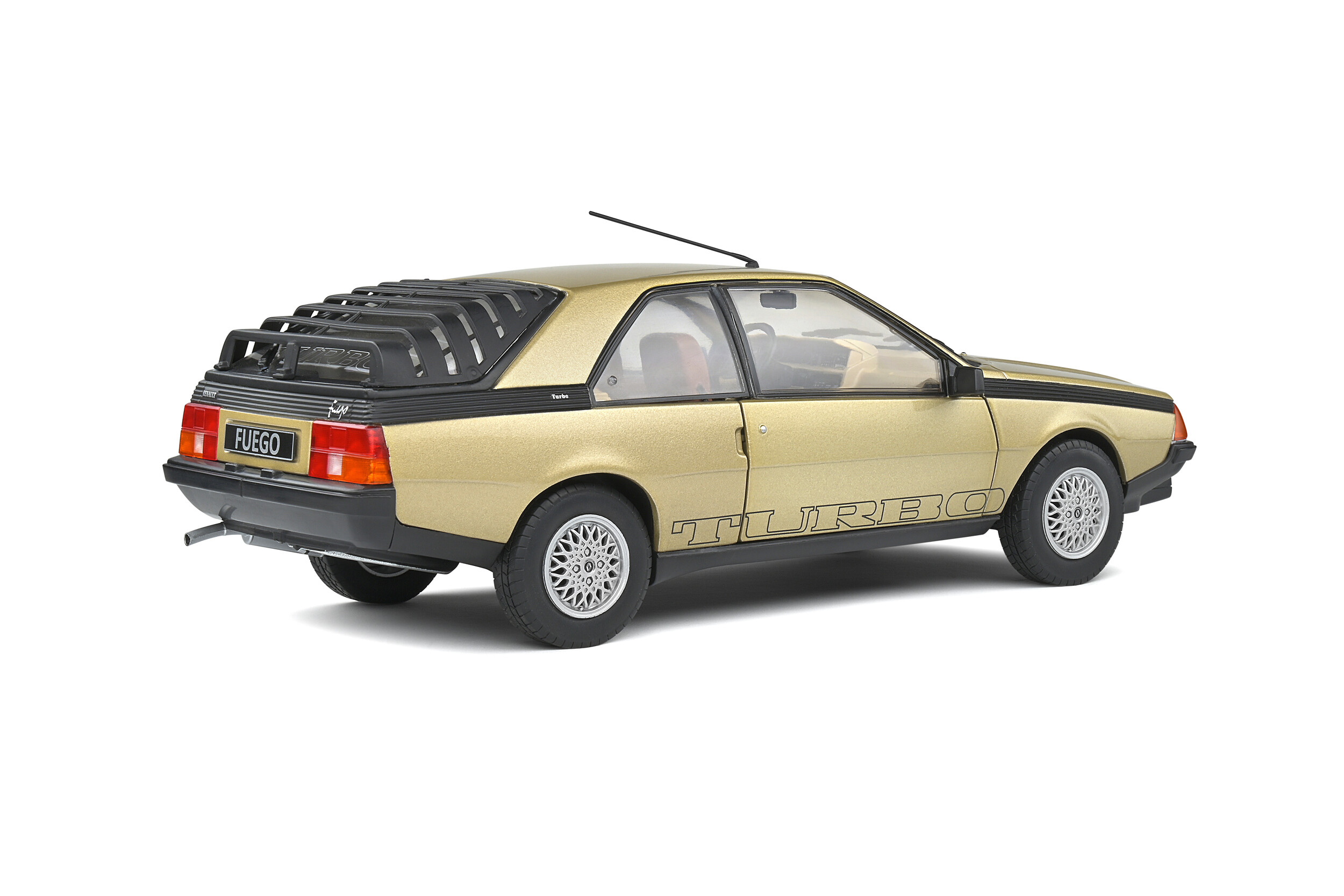 RENAULT FUEGO TURBO SEPIA 1980:18 Solido 