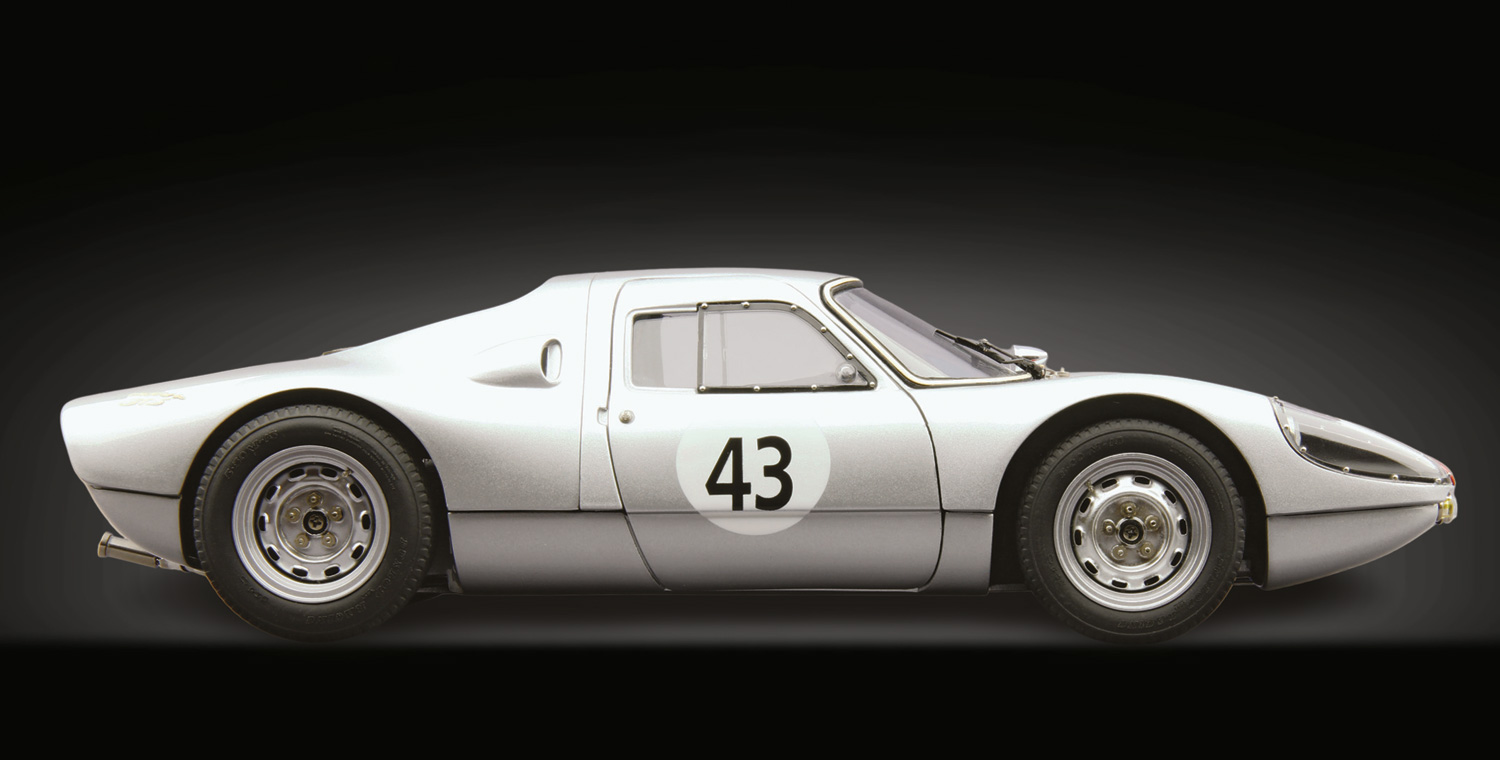 Porsche 904 Carrera GTS, 500 km Spa 1964 Leon Dernier #43 1:18 CMC 