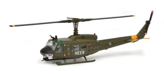 Helikopter Bell UH 1D Bundeswehr Heer oliv 450912500 1:35 Schuco