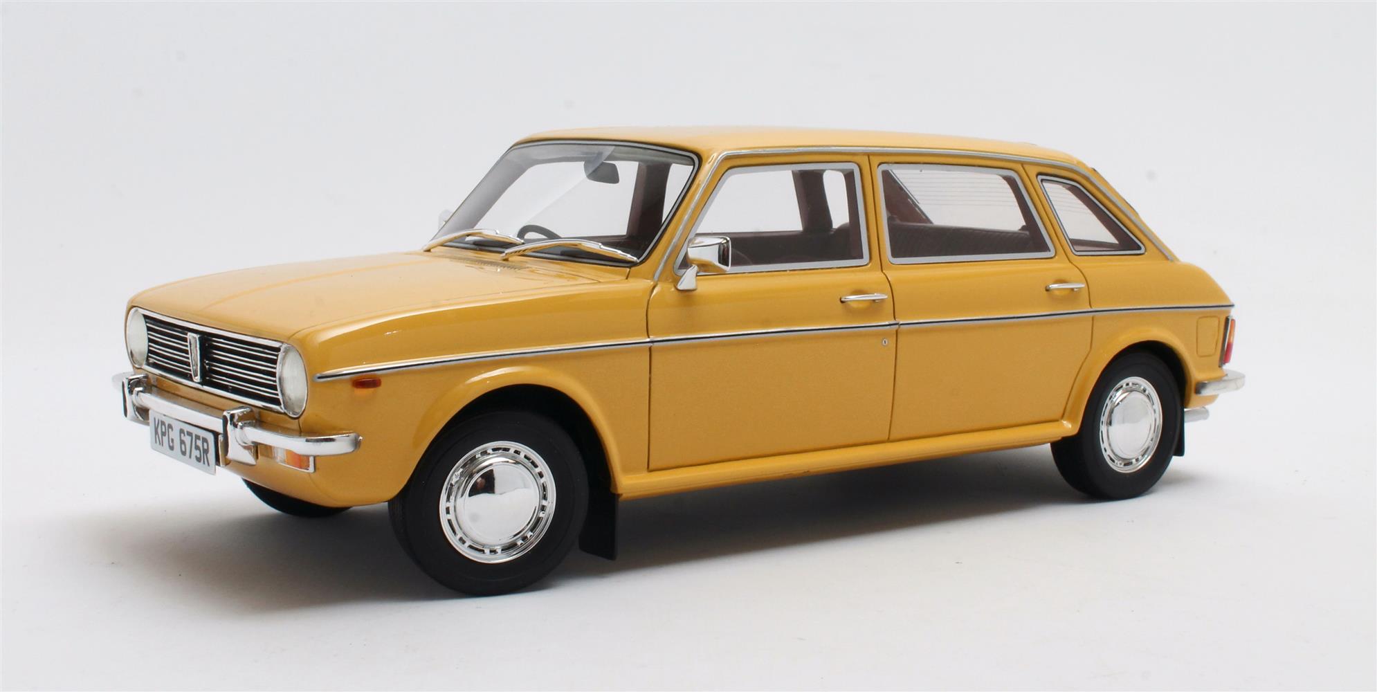 Austin Maxi 1750 sand glow yellow 1971-1979 1:18 Cult Scale Models