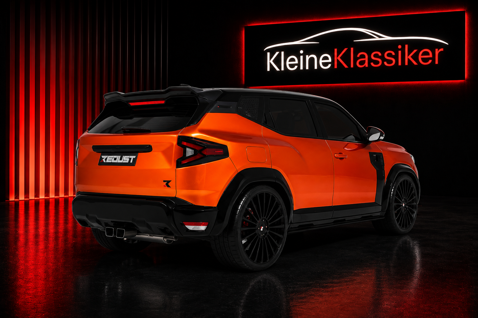  DACIA DUSTER REDUST SPORT 4X2 HYBRID ORANGE 2025 OT1316 1:18 Otto Models