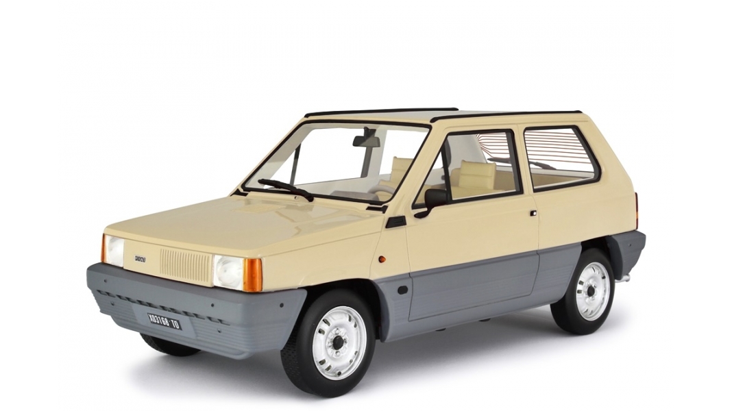 FIAT PANDA 45 1980 Avorio Senegal LM132A1-1 1:18 Laudoracing Model