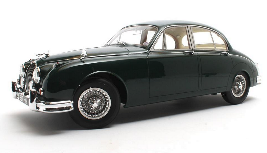 Jaguar MKII (1959 - 1968) - British racing green 1:12  12 Art