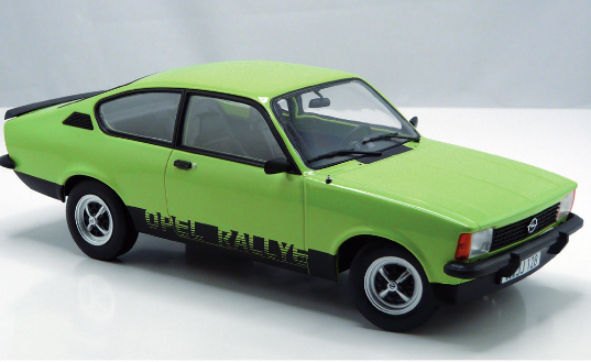 Opel Kadett C Rallye 2.0E 1977 grün 1:18 Norev