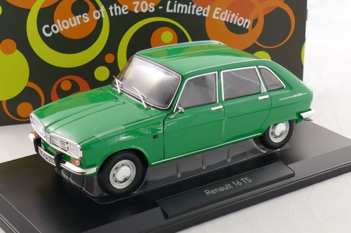 Renault 16 TS 2. Series 1971 grün 1:18 Norev Colours of the 70s