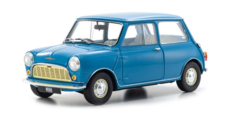 Morris Mini Minor 1964 Clipper Blue 1:18 Kyosho