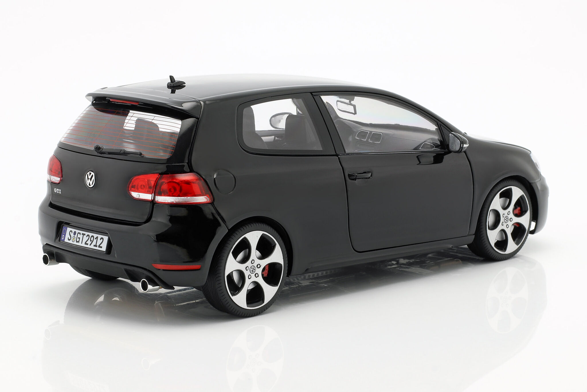 VW Golf GTi 2009 Black 1:18 Norev 