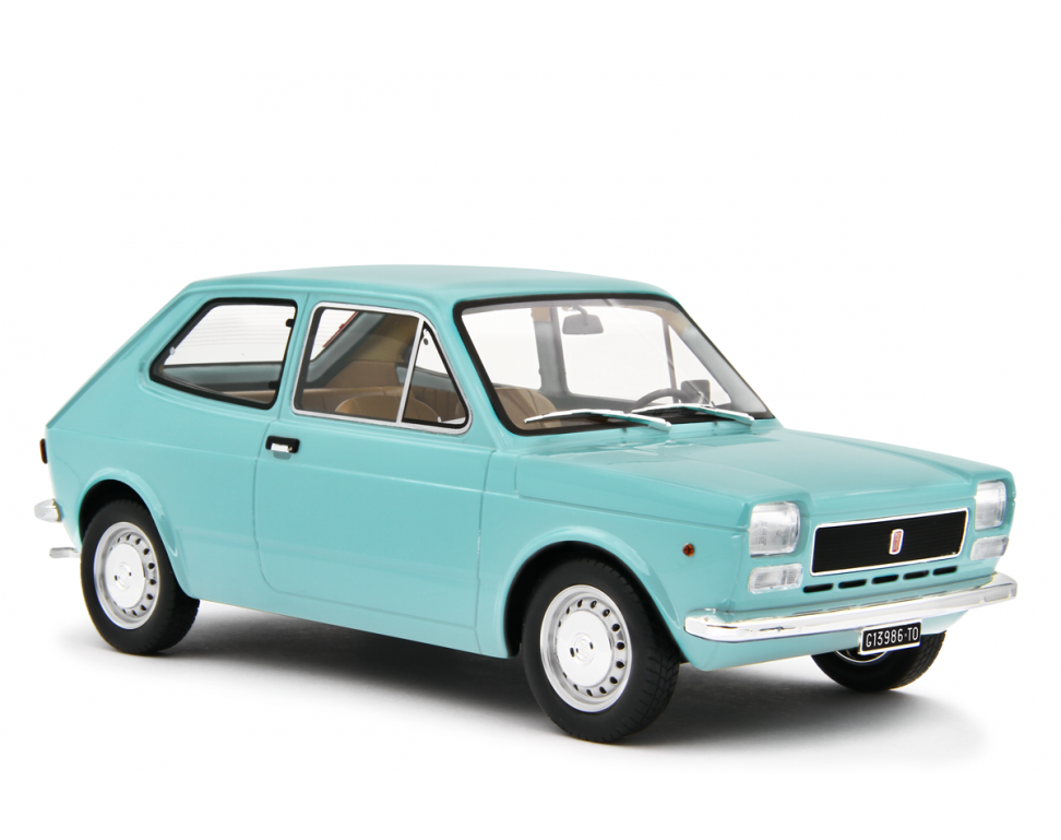 FIAT 127 1° SERIE 1972 3 PORTE Hellblau LM176G 1:18 Laudoracing Model