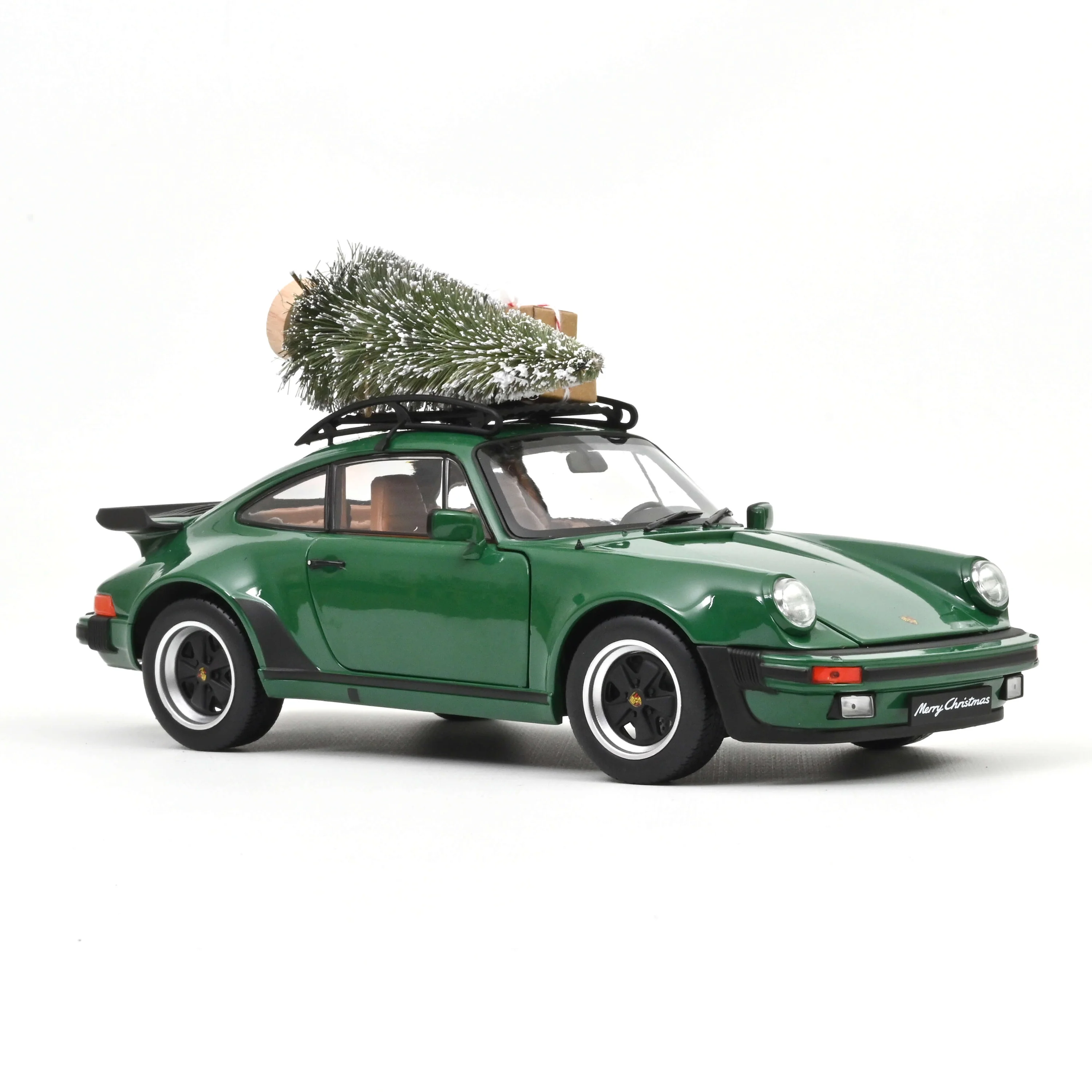 Porsche 911 Turbo 3.3 1980 Grün Weihnachten 1:18 Norev