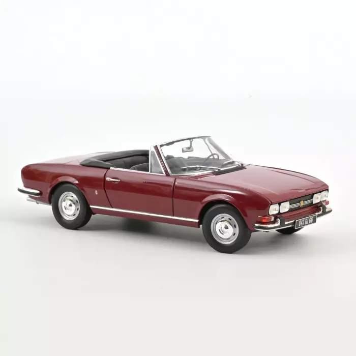 Peugeot 504 Cabriolet 1969 Andalou Rot 1:18 Norev 