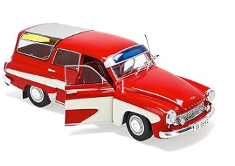Wartburg 312 Camping 1965-1967 - red/white 1:18 Solido