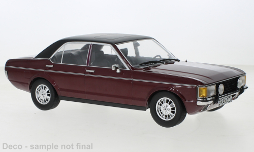 Ford Granada MK I metallic-rot/matt-schwarz 1975 1:18 MCG