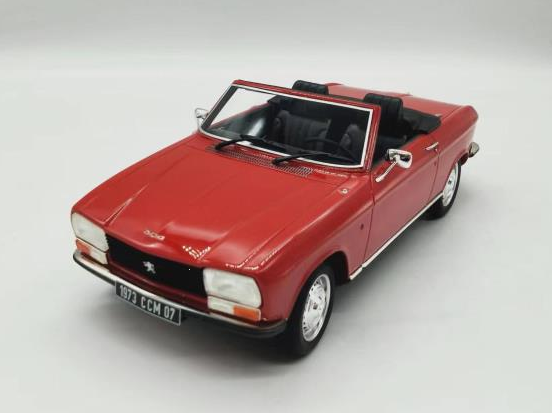 Peugeot 304 Cabriolet 1973 rot 1:18 Cult Scale Models