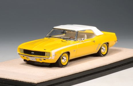 Chevrolet Camaro RS SS Convertible (Closed) Daytona yellow STM691032 1:43 GLM Stamp Models
